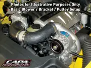 VZ V8 Vortech Basic Blower Bracket Pulley Setup Gen3 V8 LS 5.7 LS1 LS2 L76 L98