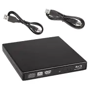 External Blu-Ray Player BD Combo Drive DVD Burner USB Power for Laptop ComputeMI