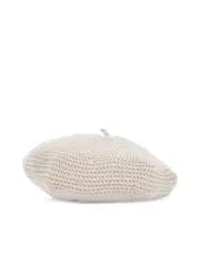 Valentino Garavani Wool Beanie With Zigzag And Pompon