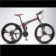 [MilkYa] Three-Knife Wheel Double Shock Folding Mountain Bike