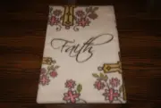 New FAITH Christian Fleece Dog Cat Pet Carrier Crate Blanket FREE SHIP! Help BCR