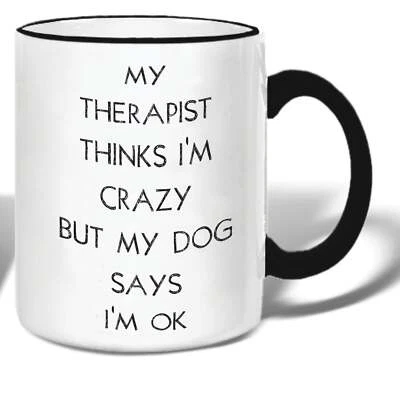 My Therapist Thinks I am Crazy Mug