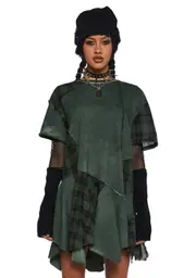 [Dolls Kill] Reverb Vibes Babydoll Dress (Brooklyn)