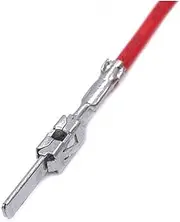 2.8/3.5 MM Bosch Car Crimping Terminal Compatible with Connector Female Male Terminals Cold Press with Cable 2-964300-1 964286-2 (Color : Male, Size : 50 Pcs)