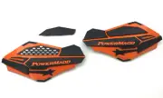 Powermadd Sentinel Orange/Black Handguards w/Removable Vent Covers (34405)