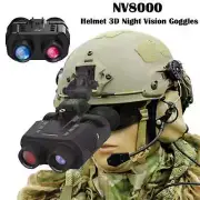 3D Infrared Night Vision Binoculars Professional HD Mount Camera Camping Goggle
