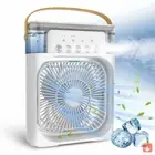 Portable Air Conditioner, LED Night Lights, 3 in 1 Mini Air Cooler, Humidifier,