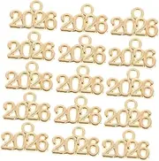 [IWOWHERO] Metal Pendant Keychain Making Supplies 100pcs Vintage Charms Diy Jewelry Making Charms Set