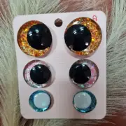 Safety Eyes - Amigurumi / Crochet / Plushie Sinker Eyes - SET A