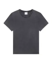 Courrèges AC Stonewashed Crewneck T-Shirt S,L,M Stone washed gray