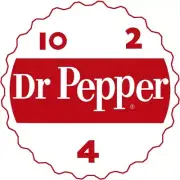Dr Pepper 10, 2, and 4 Diecut NEW Sign: 40" Diameter USA STEEL