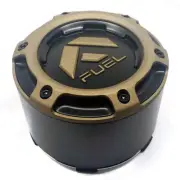 Fuel 1005-49TZD Center Cap Matte Black w/Gunmetal Logo XL TALL CAP 8X170/180
