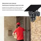 4K 8Mp 4G Dual Lens Solar Camera Wifi Solar Security Camera With Full Color AUU