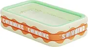 Inflatable Pool - The Ground Pool | Thickened Pool | Life Size Outdoor Pool | Comfortable Inflatable Pool for Garden Yard Summer Party