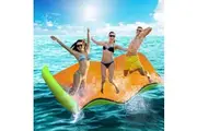 Weisshorn Floating Water Mat 2.7x1.8m Foam Pad Swimming Pool Island Platform