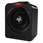 Vornado Fan Heaters 11.5"Hx9"Wx7.5"D Digital Display Handle Portable In Black