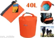 40L Weatherproof Dry Bag Water Proof Outdoor Kayak Boat Canoe Backpack Caravan A