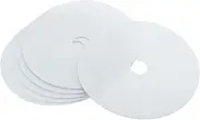 sourcing map Universal Cloth Dryer Exhaust Filter, Cotton 235x33mm White for Clothes Dryer Filter Replacement Pack of 6