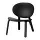IKEA 休閒椅, 黑色 實木貼皮, 橡木