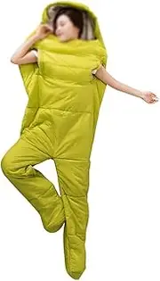 Sleeping Bag Outdoor Indoor Humanoid Sleeping Bag Women Men Thin Camping Sleeping Bag Thickened Warm Down Cotton Sleeping Bag