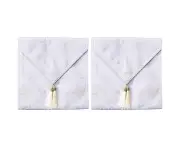 2PK LVD Polyester Table Runner Christmas Sayings Home/Kitchen Decor 180x33cm