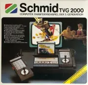 VINTAGE SCHMID TVG 2000 VIDEO GAME CONSOLE ARCADIA 2001 CLONE NEW IN BOX RARE
