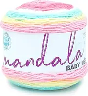 Lion Brand Yarn (1 Skein) Mandala Baby Yarn, Narnia, 1770 Foot (Pack of 1)
