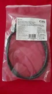 C2G 3FT CAT6 Snagless Unshielded (UTP) Ethernet Network Cable - Black