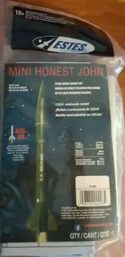 Estes Mini U.S. Military Honest John Flying Model Rocket Ship Kit 2446 Brand New