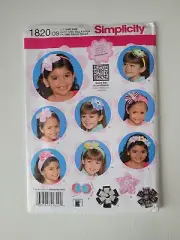 Simplicity Hair Accessories Pattern #1820