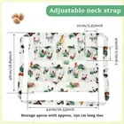 Egg Apron 12 Deep Pockets Egg Collection Aprons Chicken Egg Gathering CafZe