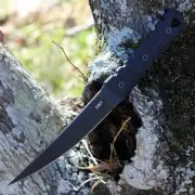 CRKT HZ6 FIXED BLADE Tactical Knife James Williams Japanese Tanto + Sheath. SALE