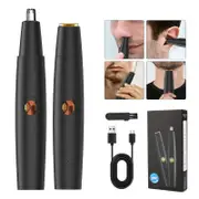 Electric Painless Nose Hair Trimmer Rechargeable Waterproof Skinsafe Shavers Clipper Ear Eyebrow Trimmer Clean Trimmer Razor