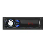 Bluetooth 1DIN Car Head Unit Stereo Audio FM Radio AUX Input SD USB MP3 Player