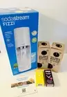 SodaStream Fizzi Sparkling Water Maker Starter Kit White +Bottles Brand NEW