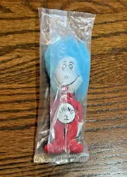 NEW Dr. Suess Cat in the Hat Movie Promo Kelloggs Mini Toy Plush Thing 2 Prize