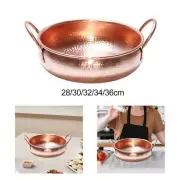 Copper Cooking Pot Hotpot Kitchen Cooker Kitchen Cookware for Induction Cooktop