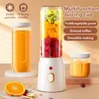 5 OZ/450 ML Portable Fruit Blender Food Smoothie Shakes Cup Personal Juicer USB