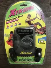 NOS Vtg Koss PP-307 AM FM Stereo Radio Cassette Player Walkman