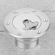 RASTKY Aluminum Alloy Flush Mount Fuel Cell Tank Cap 6 Opening, Made Up Ofnew Quality Components and Tested for Reliability, Durability and Performance. Can Replace Old or Damaged One