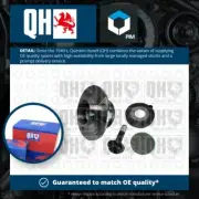 Wheel Bearing Kit fits AUDI A7 4KA 2.0D Rear 2018 on QH 8K0501611A 8K0598611 New