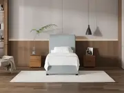 My Style Tapered Headboard & Slimline Base - Single / Duckegg / Standard Base