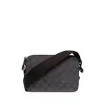 [Coach] Coach Zipped Leather Messenger Bag ONE SIZE GREY