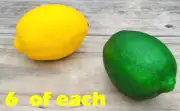 12 Pcs Fake Lemon Limes Artificial Fruits Yellow Green Faux Lemon Limes Mix S...