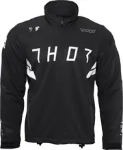 Thor Warmup, textile jacket , color: Black/White , size: M