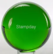 ACRYLIC BALL .750" DIA DARK GREEN LUCITE PERSPEX PLEXIGLAS SPHERE 16320-700