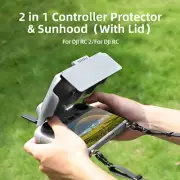 2-in-1 Controller Protector & Sunhood with Lid Accessories Part for DJI RC/RC2
