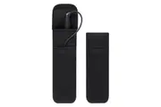 2Pcs Heat Resistant Storage Bag Travel Case Cover Pouch for Hair Straightener Curling Iron Flat Iron