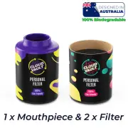 Cloud Vault ECO Bundle (Mouthpiece & 2 Filters) / The Aussie Smoke Buddy - NEW