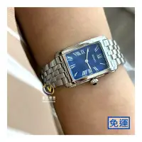 在飛比找Yahoo!奇摩拍賣優惠-精工 SEIKO 方形石英女錶-羅馬刻度設計_深藍色公司貨☆